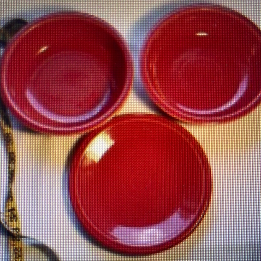 Red Dinnerware Set